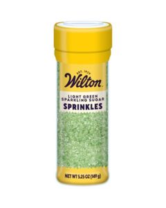 Wilton Sparkling Sugar Decorating Sprinkles 525 oz Light Green