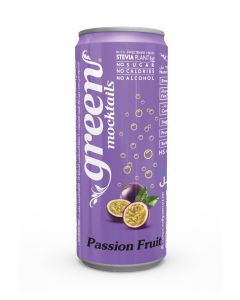Passion Fruit Soft Drink Can