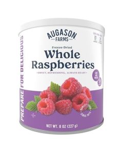 Augason Farms Freeze Dried Whole Raspberries Can Emergency Food Supply Everyday Meals 23 Servings