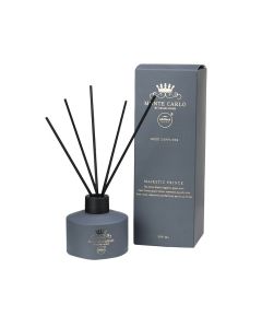 Reed Diffuser - Monte Carlo Majestic Prince / 100ml / Luxury Home Fragrance with Essential Oils / Long-Lasting Scent / Made in Poland