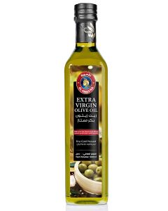 Al Ameera Syrian Extra Virgin Olive Oil 500ml Glass Bottle / Cold Extracted / Rich Aroma & Authentic Taste
