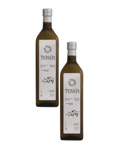 TENEA Extra Virgin Olive Oil 1L / Greek Manaki EVOO / Smooth Fruity Olive Oil / Family Value Size Bundle