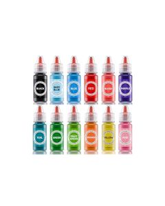 Oil Based Food Coloring for Chocolates Jelife 12 Colors Oils Dye Set Flavorless Edible Food Color Vibrant Concentrated Neon Icing Colors for Candy Melts 6mlBottles