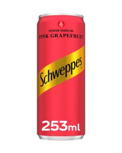 Pink Grapefruit Soda Can