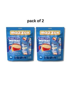 Mazzex Instant OAT Drink Suger Free / 30g x 15 Sachets (450g) / [PACK OF 2 BUNDLE] / 900g Total