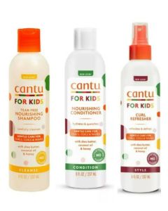 Care For Kids Nourishing Shampoo And Conditioner And Curl Refresher 3 Pcs