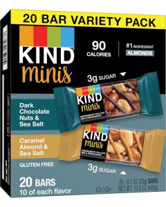 KIND Minis Variety Pack - Dark Chocolate & Caramel Almond
