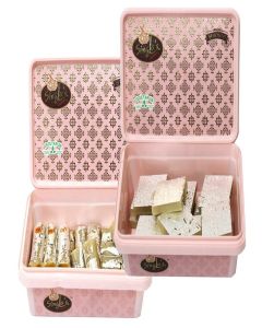 Singla Sweets Kaju katli 200g and Kaju Roll 200g Combo pack of 2