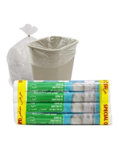 Home Smart Bin Trash Plastic Bags Pack of 4 Rolls Total 120 Bags 54 x 60cm (10 Gallons) Good for Room and Office (120 bags)