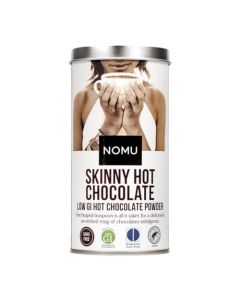 NOMU Skinny Cocoa Hot Chocolate 33 Servings No Sugar Added 20 Calories Rich Chocolate Flavor KetoFriendly High Protein
