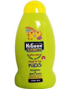 HiGeen Kids Shampoo 500ml - Tutti Fruity (Bitty & Mitty) / Gentle, Tear-Free Formula for Soft, Healthy Hair