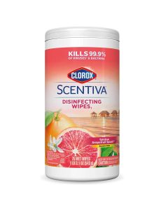 Scentiva Disinfecting Wipes Grapefruit And Orange Blossom