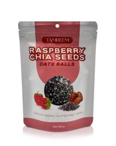 Raspberry Chia Seeds Date Balls 120g