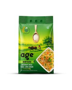 Age Biryani Indian Basmati Rice, 5kg