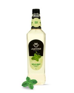 Wild Mint Fruit Syrup 1 Litre – Premium Mint Syrup for Mocktails, Granitas & Cold Drinks