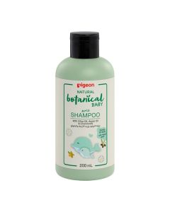 Pigeon Natural Botanical Baby Shampoo with Olive Oil, Argan Oil & Chamomile, 200 ml