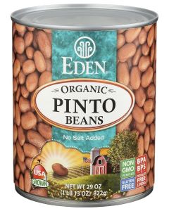 Eden Foods Organic Pinto Beans No Salt, 29 OZ