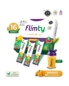 Flimty Fiber Drink – Mango – 16 Sachets