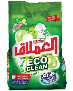 Al Emlaq Powder Detergent, Automatic, 3 Kg Bag, Spring Breeze