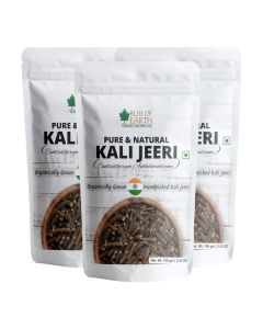 3X100gm Kali Jeeri Bitter Cumin Kadwa Jeera Black Cumin Fresh Good for Health