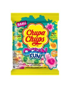 Chupa Chups Ocean Fun Fruit Flavor Gummy Candy- 90gms