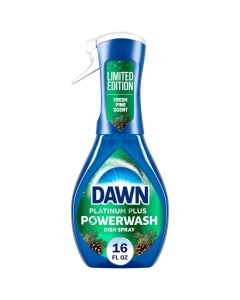 Dawn Powerwash Spray Dish Soap Dishwashing Liquid Cleaning Supplies Fresh Pine 1 Starter Kit 16 Fl Oz