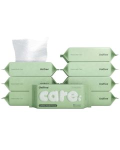 Unifree Facial Tissues I Dry Wipes I Makeup Remover 8pack Value Pack 480 Count