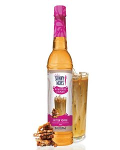 Jordan's Skinny Mixes Butter Toffee Coffee Syrup, 25.4 fl oz