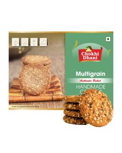 Multigrain Cookies 200g - Healthy Mix of Oats, Seeds & Grains - Healthy Home/Office Snack