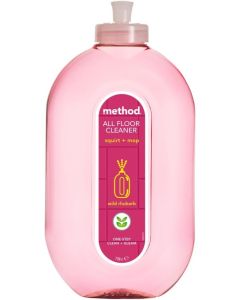 Method Floor Cleaner Wild Rhubarb Non Toxic, Consciously Chosen Ingredients, 739ml