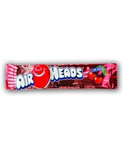 Airheads Cherry Candy Bar, 6 oz, Pack of 6 - Super Stretchy Taffy Treats