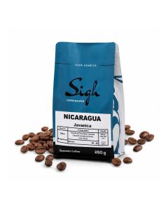 Sigh Coffee Nicaragua Specialty Roasted Coffee, Single Origin, 100% Arabica, Medium Roast, 250g