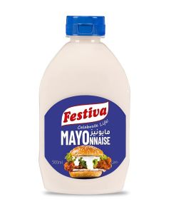 Mayonnaise 500ml - Creamy Mayo Sandwich Spread for Burgers, Sandwiches, Wraps and Snacks - Dip and Dressing