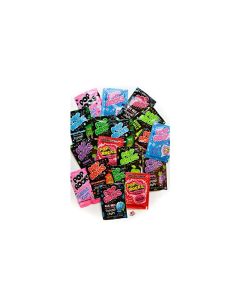 Pop Rocks Candy Ultimate 9 Flavor Assortment Bulk Strawberry Cherry Tropical Punch Watermelon Blue Raspberry Bubble Gum Cotton Candy Grape Green Apple 18 Packs Total With Licensed Sticker
