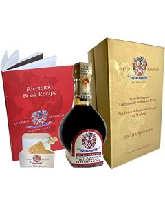 Traditional Balsamic Vinegar of Modena 25 years old Pdo Malpighi 34 oz Tic doser Recipes book