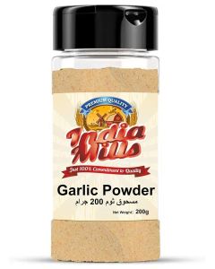 INDIA MILLS Jar Garlic Powder, 200 Gm