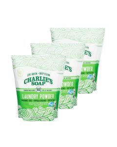 Laundry Powder (100 Loads, 3 Pack) Hypoallergenic Deep Cleaning Washing Powder Detergent – Eco-Friendly, Safe, and Effective