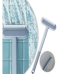 BITTZOOT 5 in 1 Mesh Cleaning Brush - White, Polypropylene & Flannel, Soft Bristles, For Windows, Furniture, Car Interior & Tiles