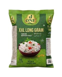 J ONE XXL Long Grain Indian Biryani Rice / 5kg