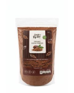 Elephant & Fig Tree Organic Cocoa Powder 340g / 100% Pure Unsweetened Cocoa / Vegan Superfood / Rich in Magnesium & Antioxidants / Baking, Smoothies & Hot Chocolate