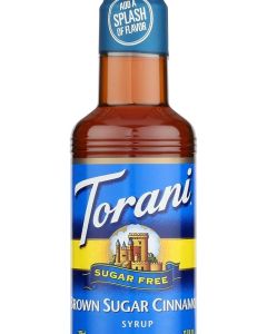 Torani Sugar Free Brown Sugar Cinnamon Flavoring Syrup, 12.7 Oz