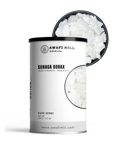 AWAFI MILL Suhaga Borax Crystals 500g - Sodium Tetraborate Decahydrate