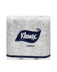 Kleenex 60047 2 ply Toilet Paper Tissue Roll, 6 Rolls, 160 Pulls/Roll (Total 960 Sheets)