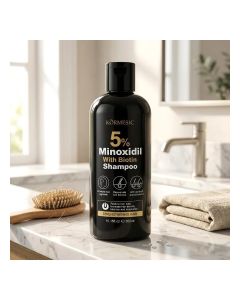kormesic Hair Thickening Shampoo With Minoxidil, Biotin, Ginseng & Ginger For Fuller, Stronger And Healthier Hair A powerful daily-use shampoo formulated to revitalize thinning hair, support natural growth, improve scalp condition, strengthen roots, and h