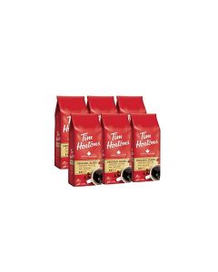 Tim Hortons Original Blend Medium Roast Ground Coffee Perfectly Balanced Always Smooth Made with 100 Arabica Beans 12 Ounce Pack of 6