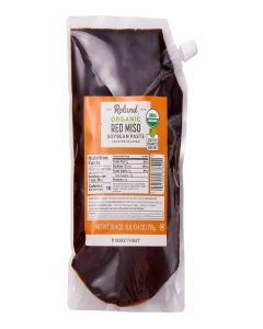 Roland Foods Organic Red Miso Paste, Specialty Imported Food, 26.4 Ounce Pouch, Pack of 1