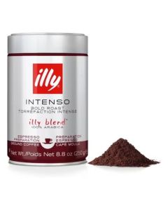 Illy Intenso Bold Roast Ground Coffee 250g