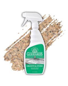 Goddard’s Marble & Granite Polish Carnauba Wax Countertop Spray Cleaner for Water Stain and Scratches on Kitchen Island, Cleaning for Natural Stone, Tile, Corian Surface, Sealer & Protectant, 23 oz