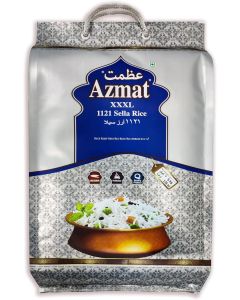 Azmat XXXL 1121 Premium Quality Extra Long Grain Exquisite Pakistani Basmati Sella Rice - 5 kg