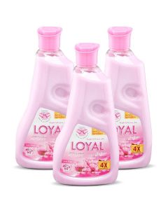 Fabric Softener Freshener Concentrated Soft Pink 30 Washes 3x750ml